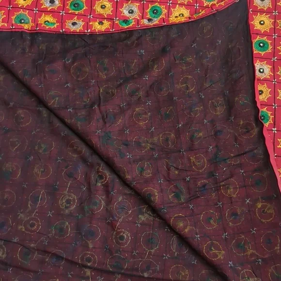 Vintage East Indian Gujarati tapestry/wall hanging